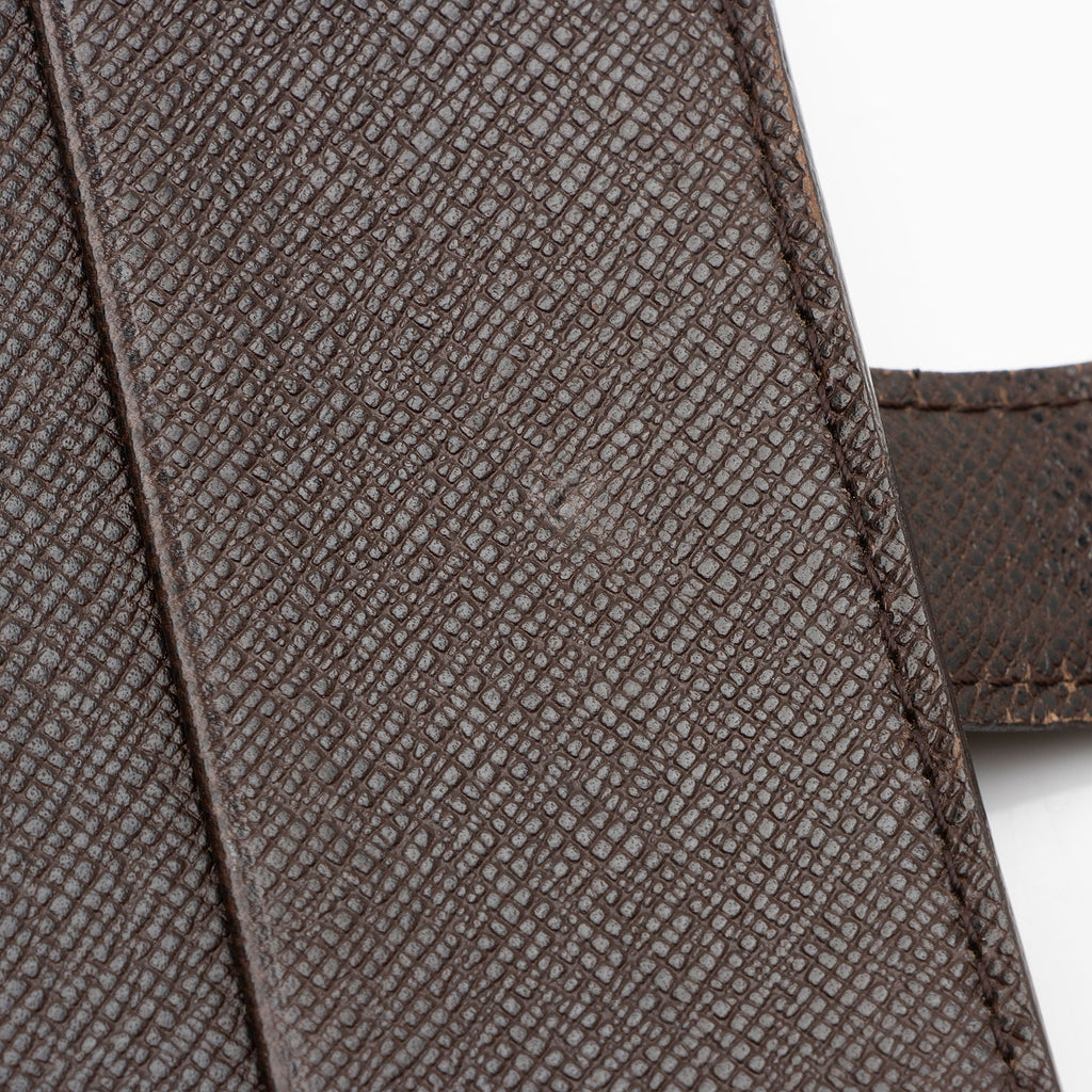 Louis Vuitton Vintage Damier Ebene Zipped Compact Wallet