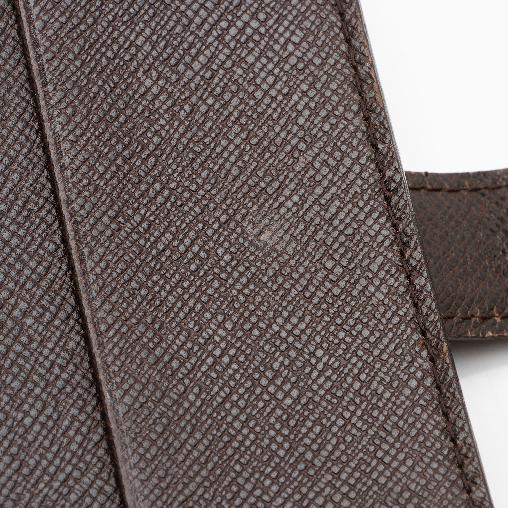Louis Vuitton Vintage Damier Ebene Zipped Compact Wallet