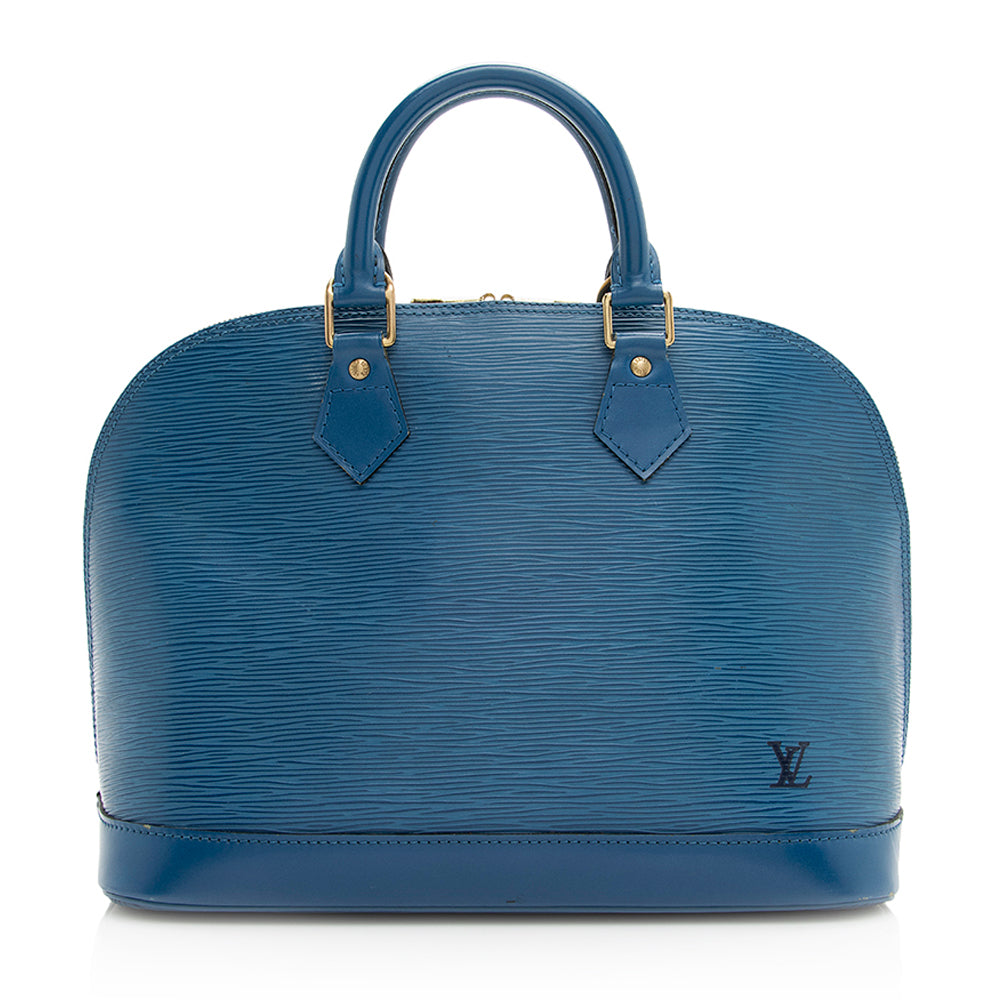 Louis Vuitton Vintage Epi Leather Alma PM Satchel (SHF-20510)
