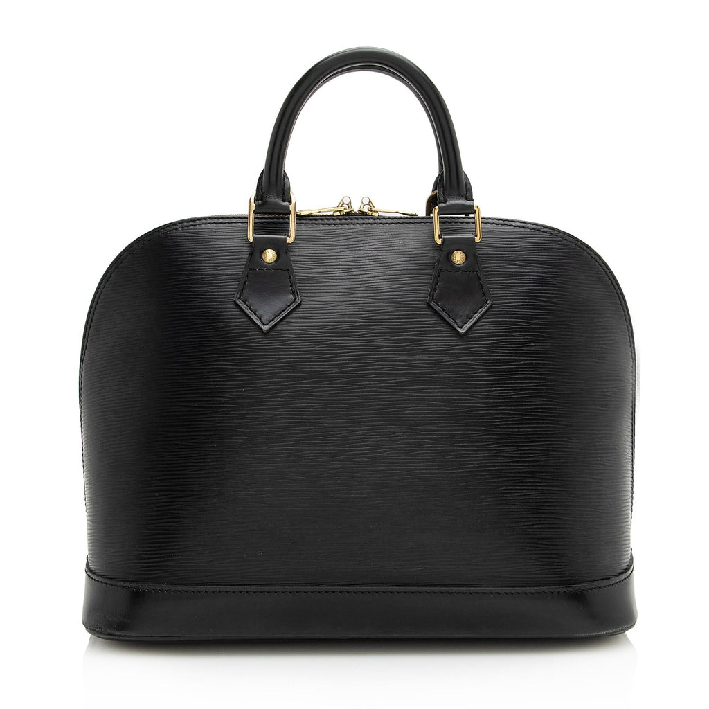 Louis Vuitton Vintage Epi Leather Alma PM Satchel (SHF-22820)