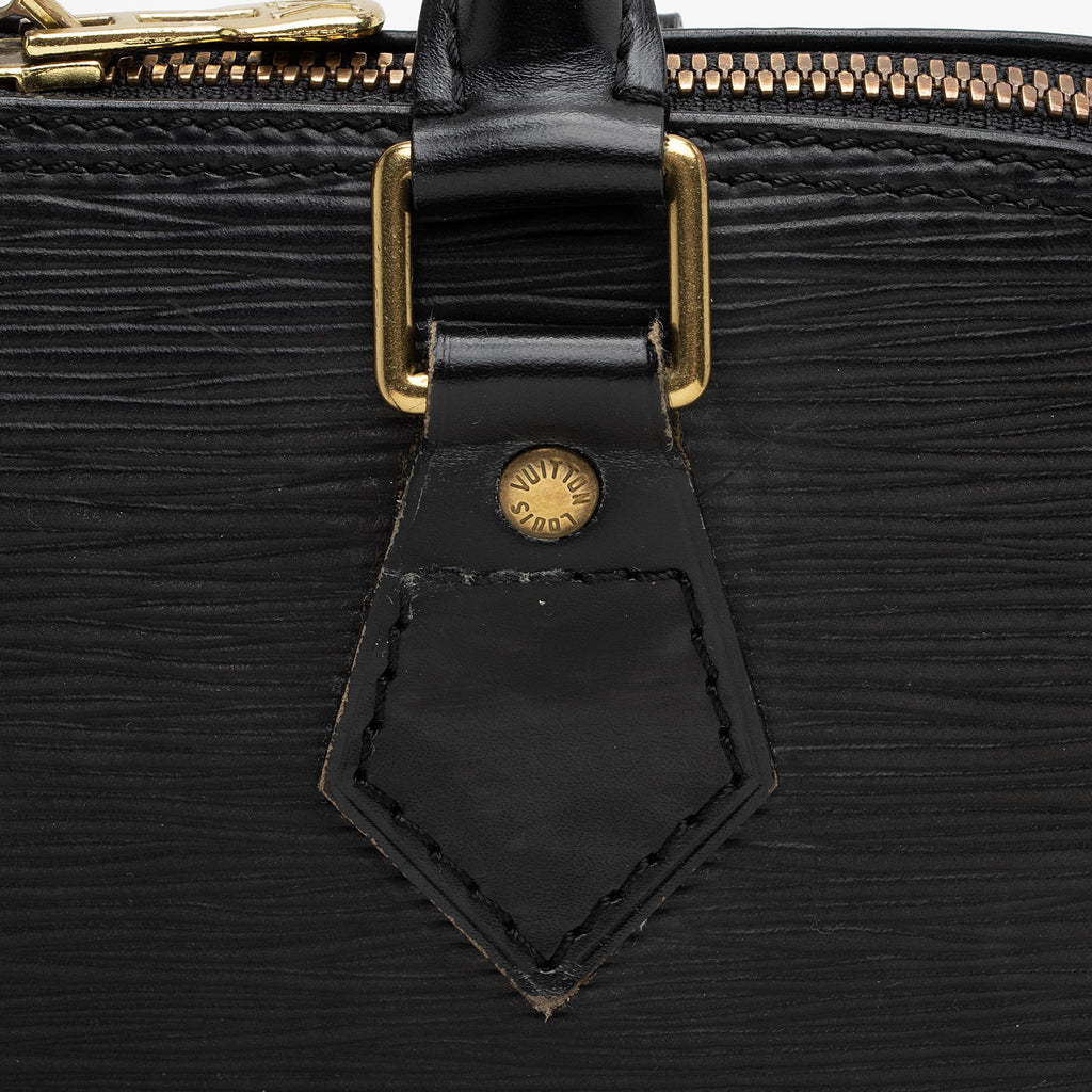 Louis Vuitton Vintage Epi Leather Alma PM Satchel (SHF-22820)