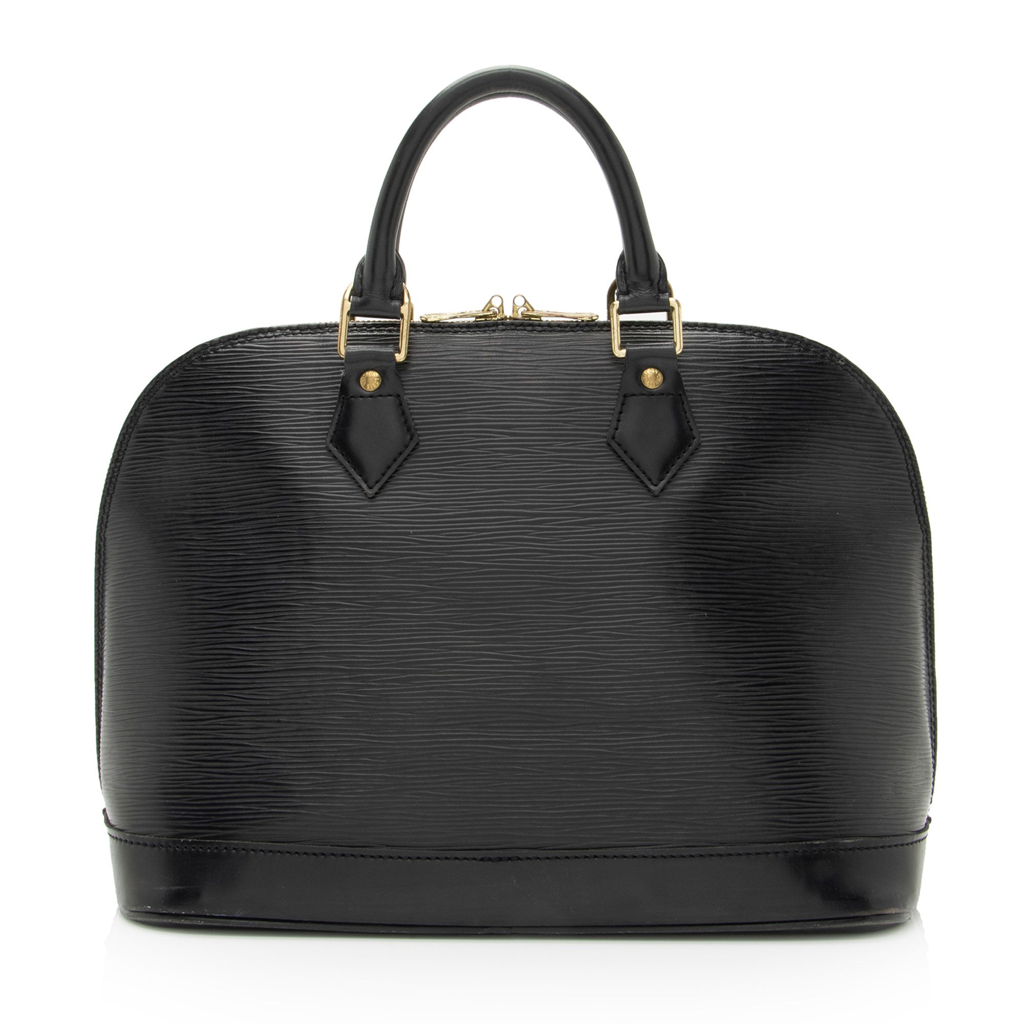 Louis Vuitton Vintage Epi Leather Alma PM Satchel (SHF-d8E4zg)