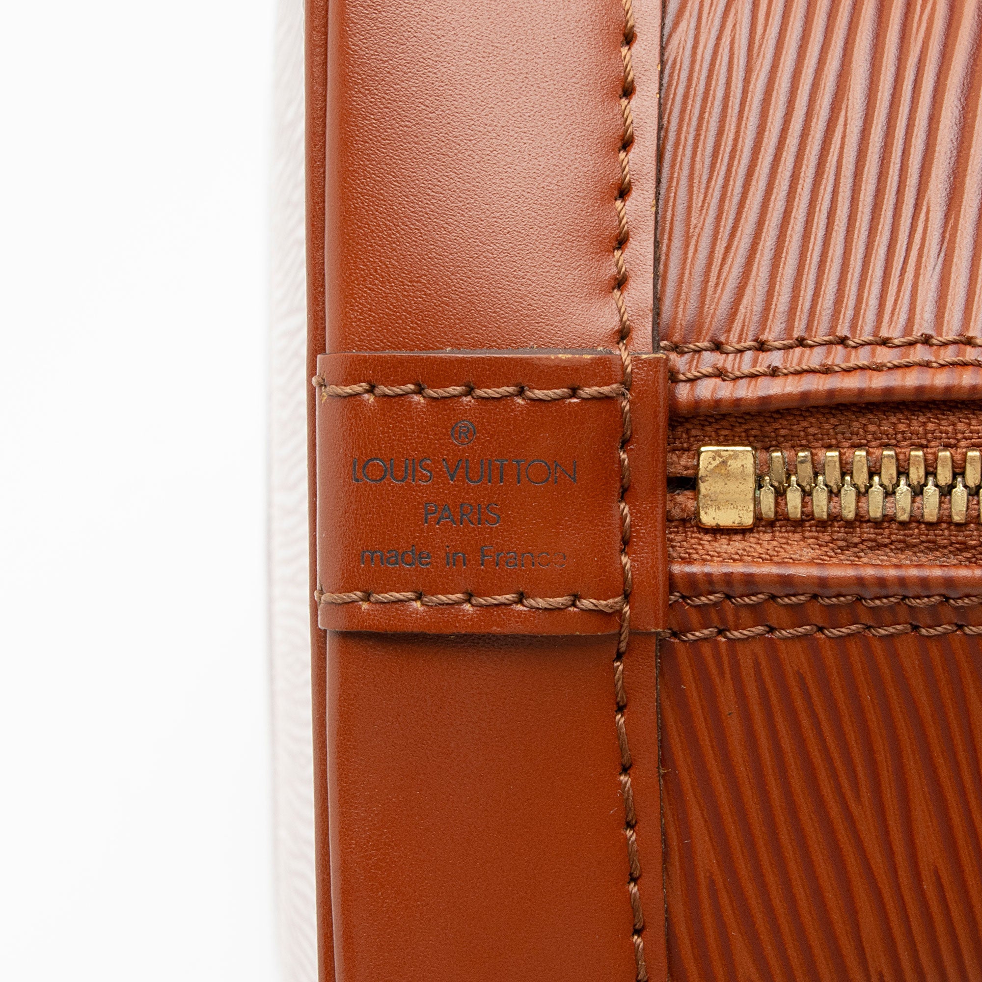 Louis Vuitton Vintage Epi Leather Alma PM Satchel (SHF-ZcaQTJ)