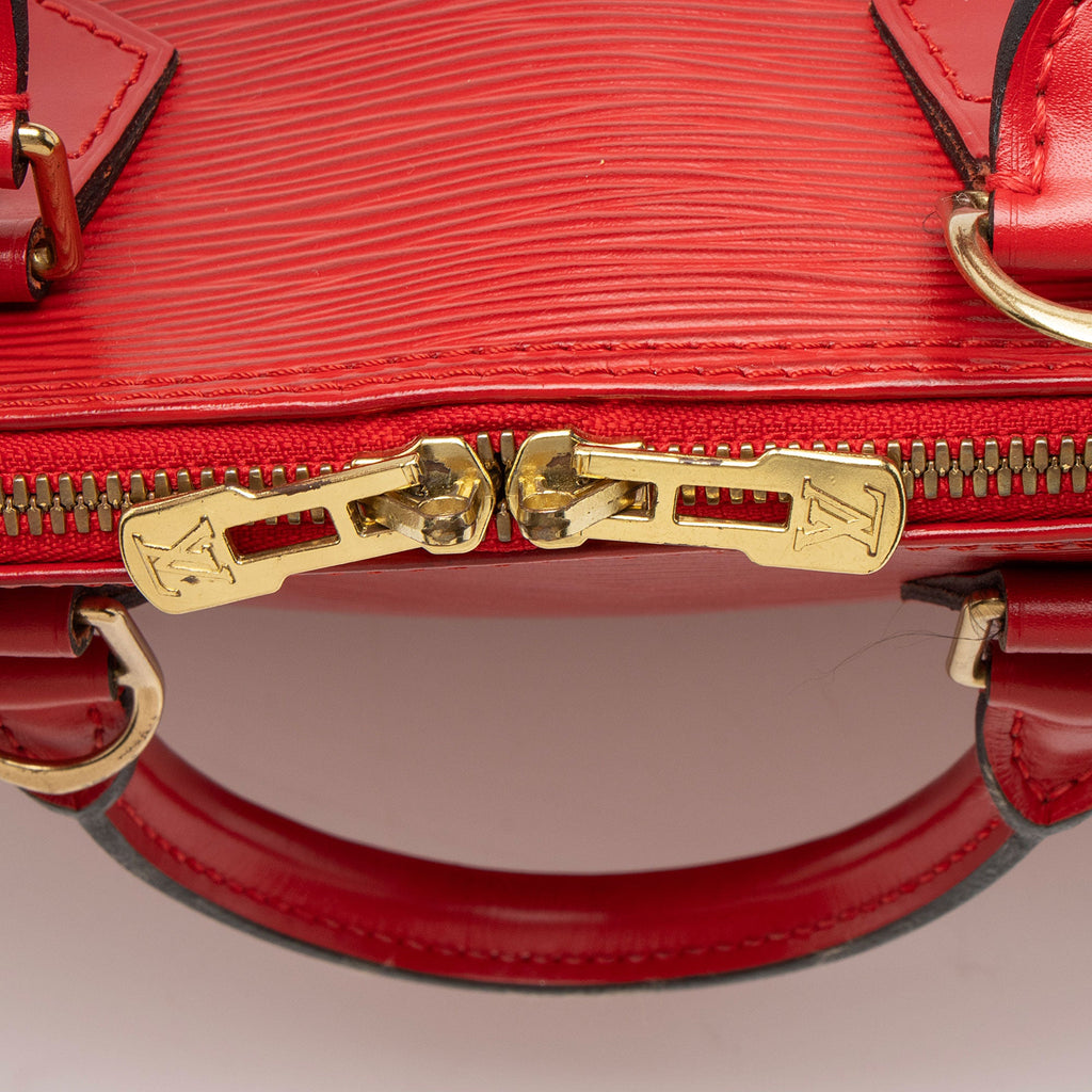Louis Vuitton Vintage Epi Leather Alma PM Satchel