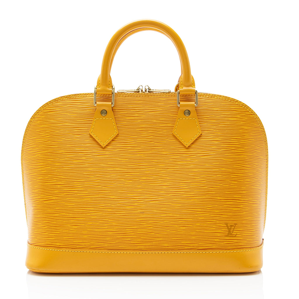 Louis Vuitton Vintage Epi Leather Alma PM Satchel