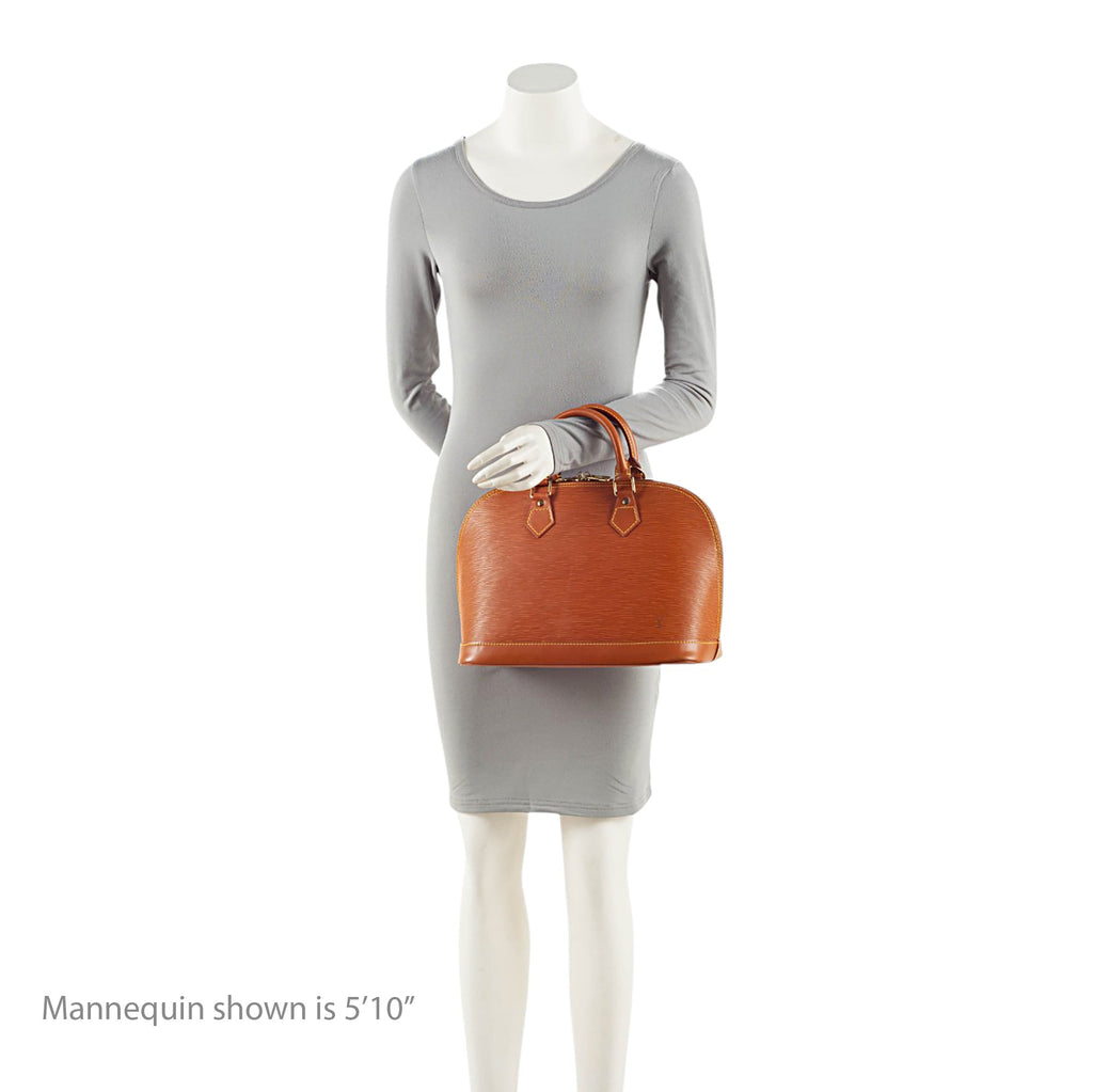 Louis Vuitton Vintage Epi Leather Alma PM Satchel