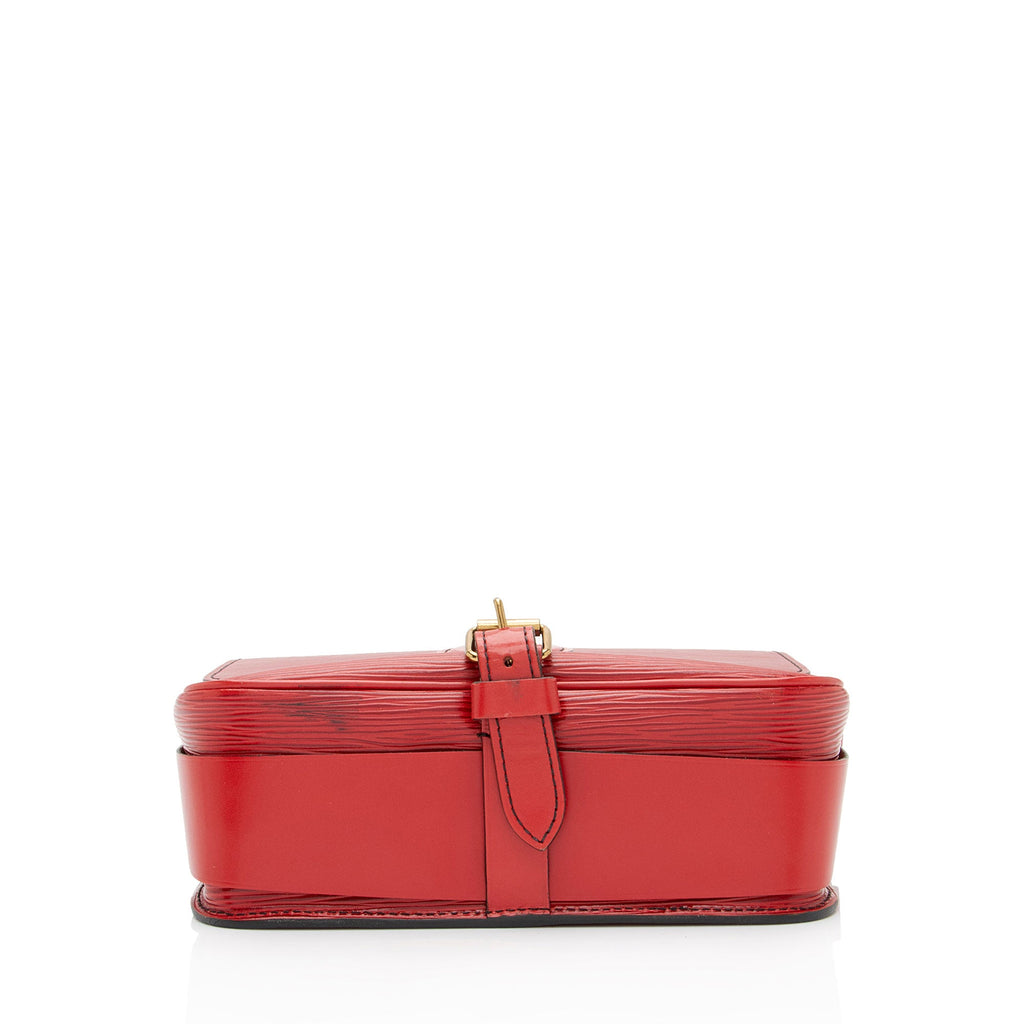 Louis Vuitton Vintage Epi Leather Cartouchiere MM Shoulder Bag