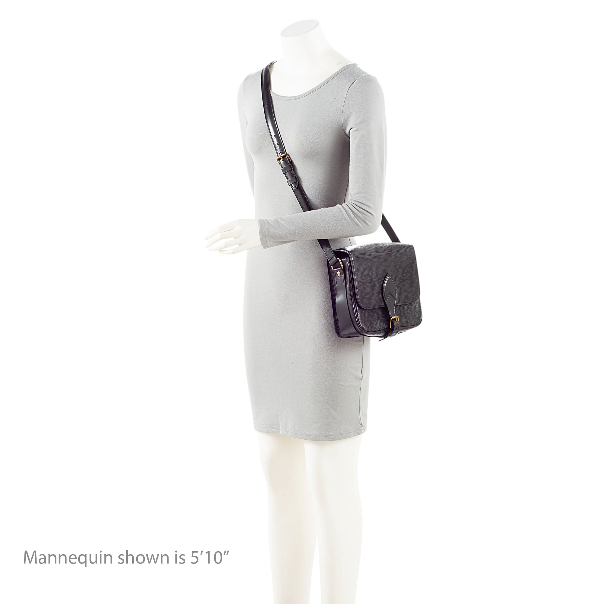 Louis Vuitton Vintage Epi Leather Cartouchiere MM Shoulder Bag