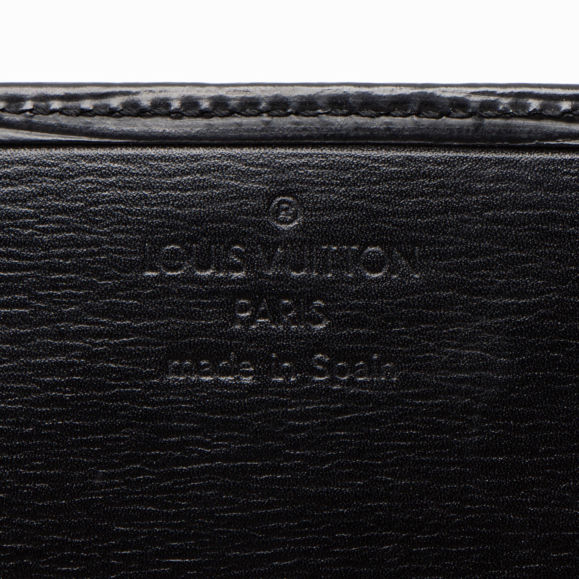 Louis Vuitton Vintage Epi Leather Checkbook Cover