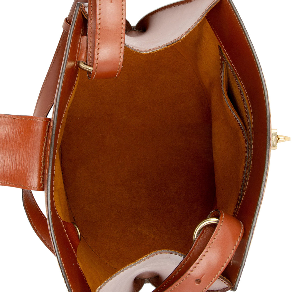 Louis Vuitton Vintage Epi Leather Cluny Shoulder Bag (SHF-JDPbLK)