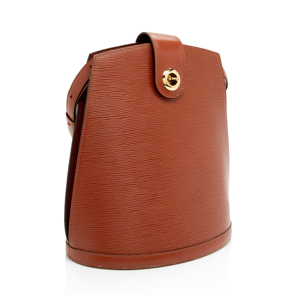 Louis Vuitton Vintage Epi Leather Cluny Shoulder Bag (SHF-JDPbLK)