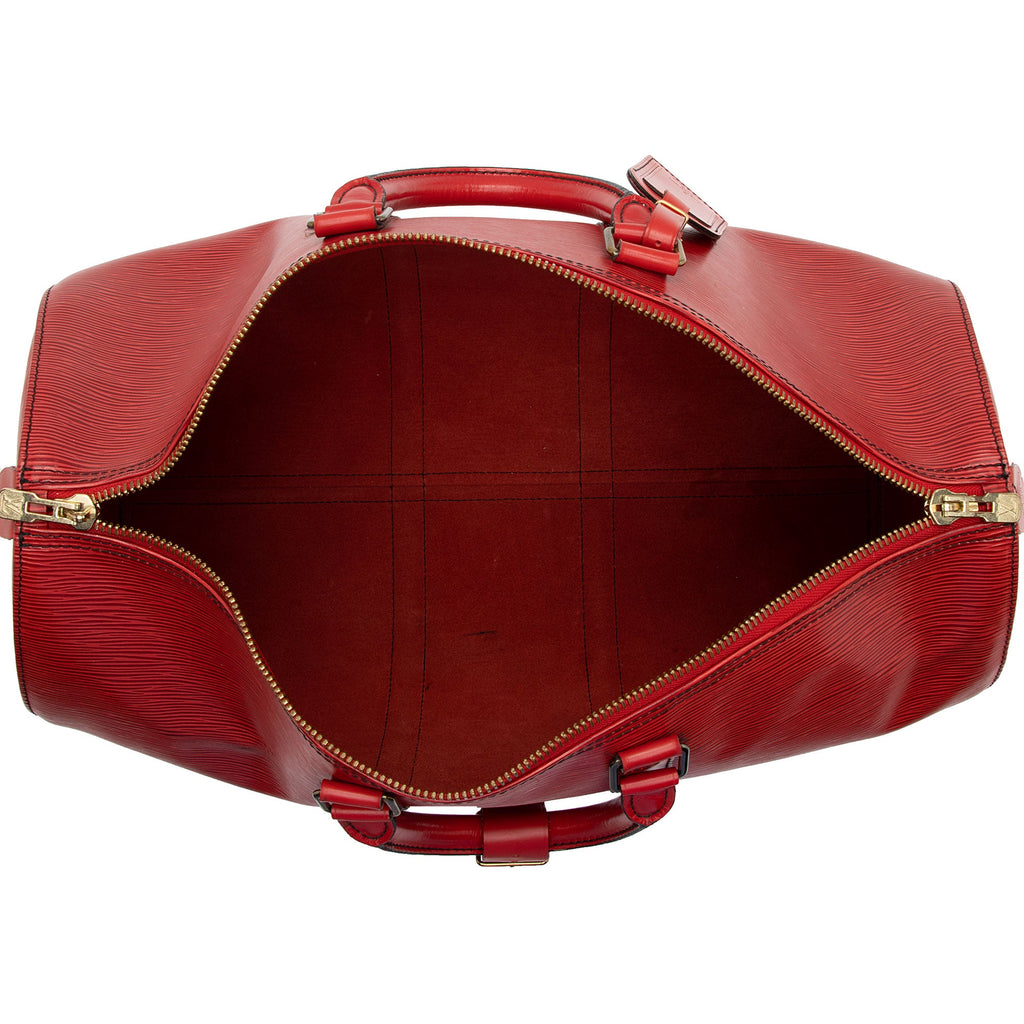 Louis Vuitton Vintage Epi Leather Keepall 45 Duffle Bag (SHF-tOfN9D)
