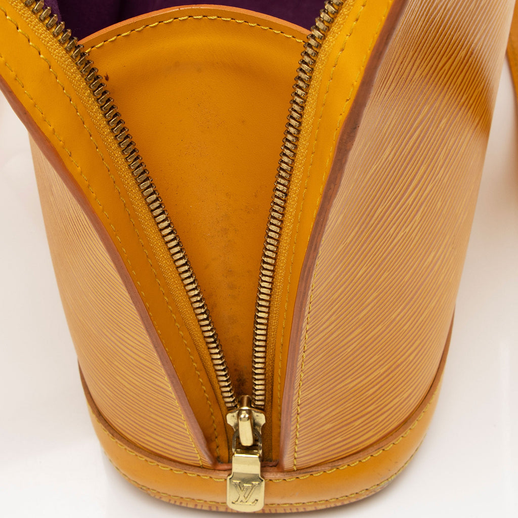 Louis Vuitton Vintage Epi Leather Lussac Tote (SHF-WONK7Q)