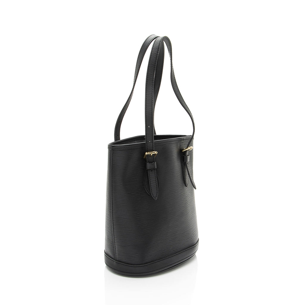 Louis Vuitton Vintage Epi Leather Petit Bucket Tote