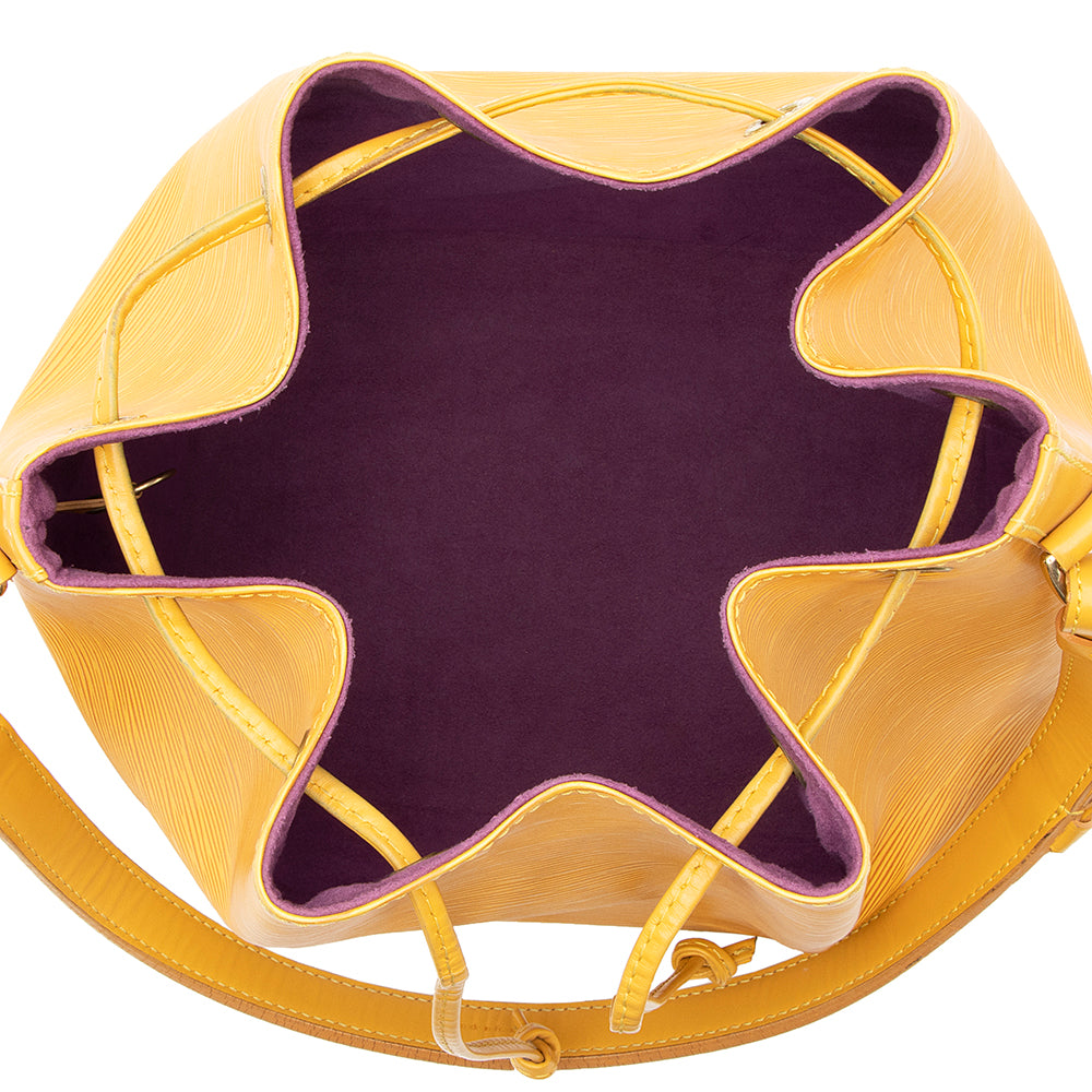 Louis Vuitton Vintage Epi Leather Petit Noe Shoulder Bag (SHF-21407)