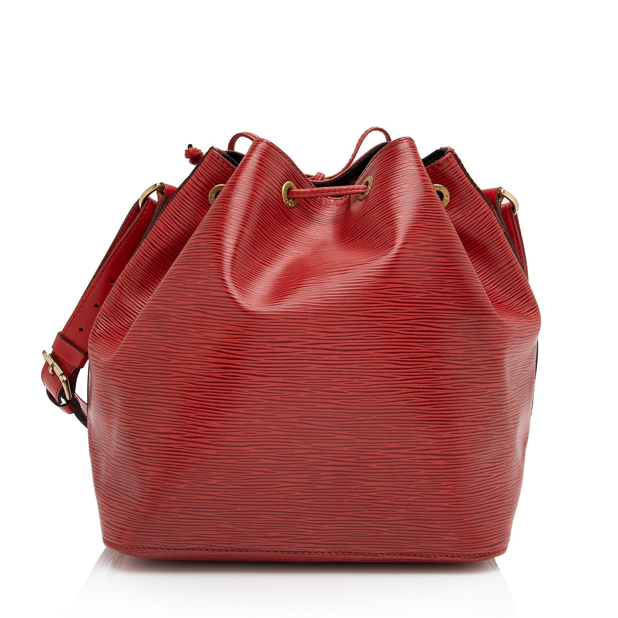 Louis Vuitton Vintage Epi Leather Petit Noe Shoulder Bag