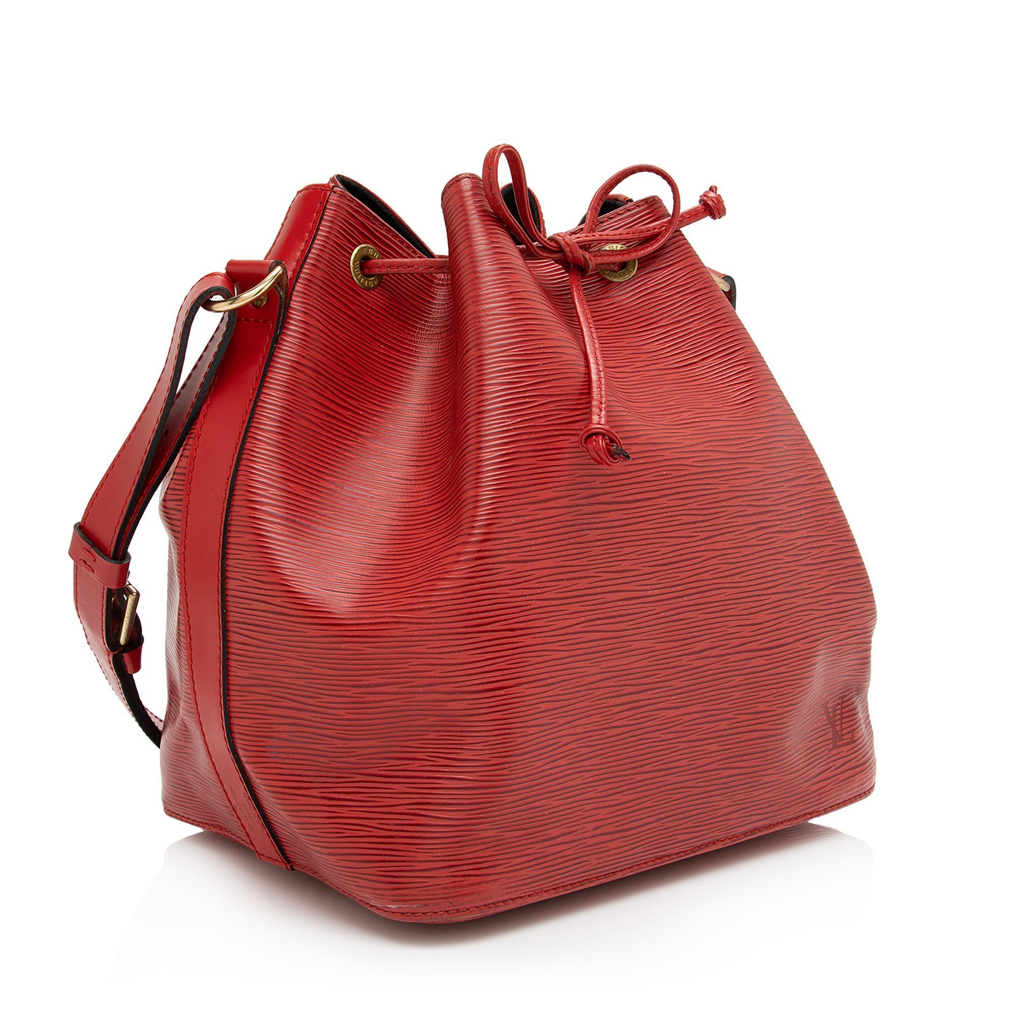 Louis Vuitton Vintage Epi Leather Petit Noe Shoulder Bag