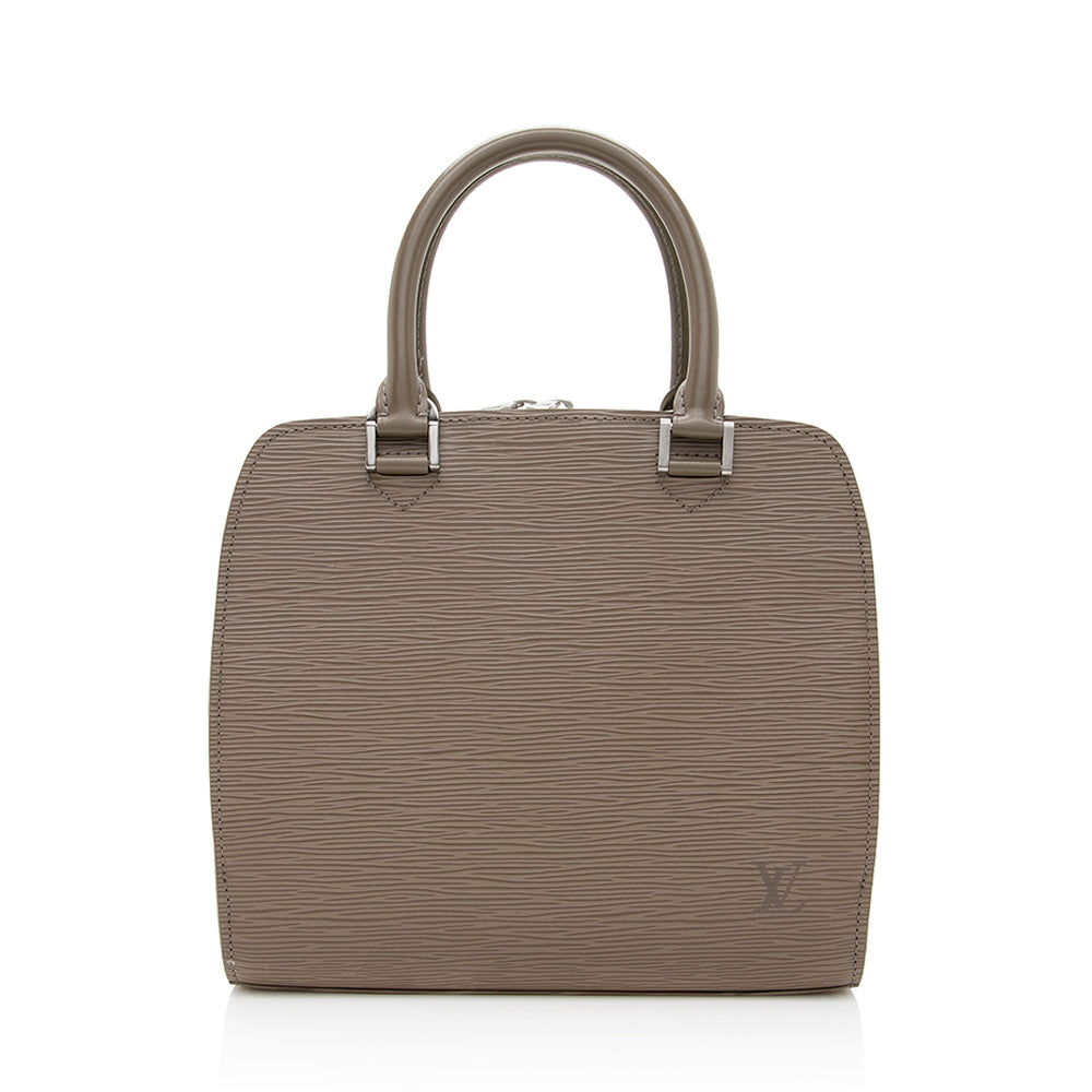 Louis Vuitton Vintage Epi Leather Pont Neuf Satchel (SHF-19066)