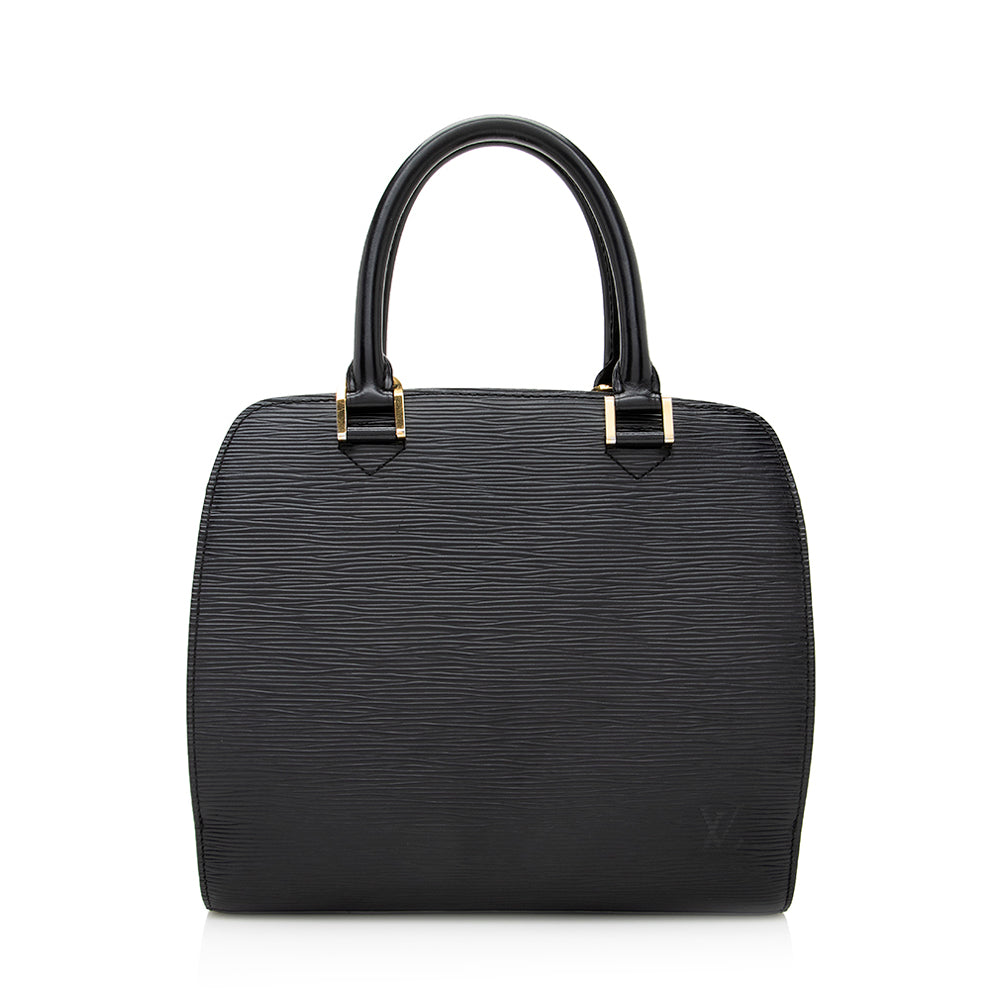 Louis Vuitton Vintage Epi Leather Pont Neuf Satchel (SHF-21501)