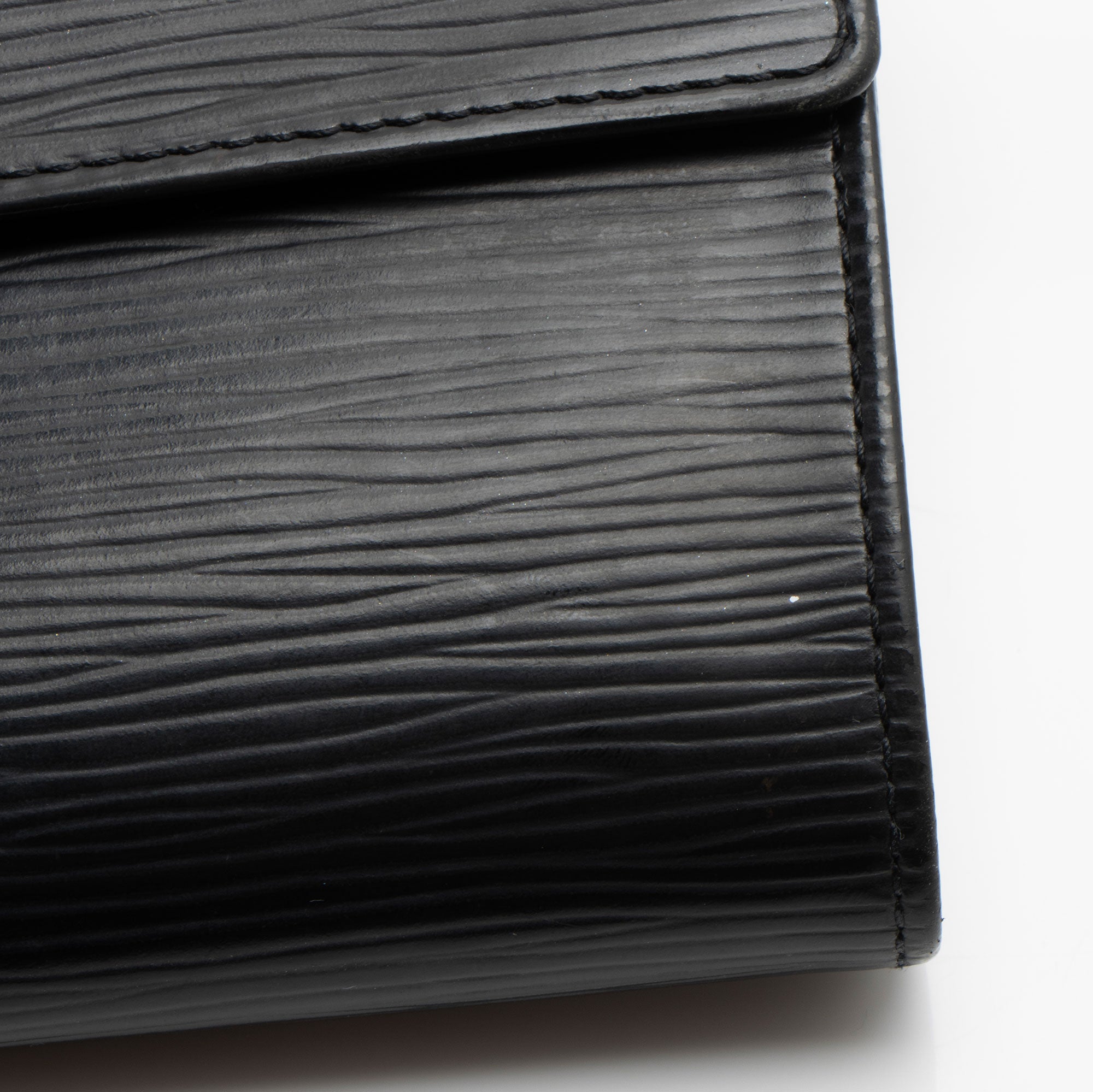 Louis Vuitton Vintage Epi Leather Porte Tresor Etui Papiers Wallet (SHF-1yg6ql)
