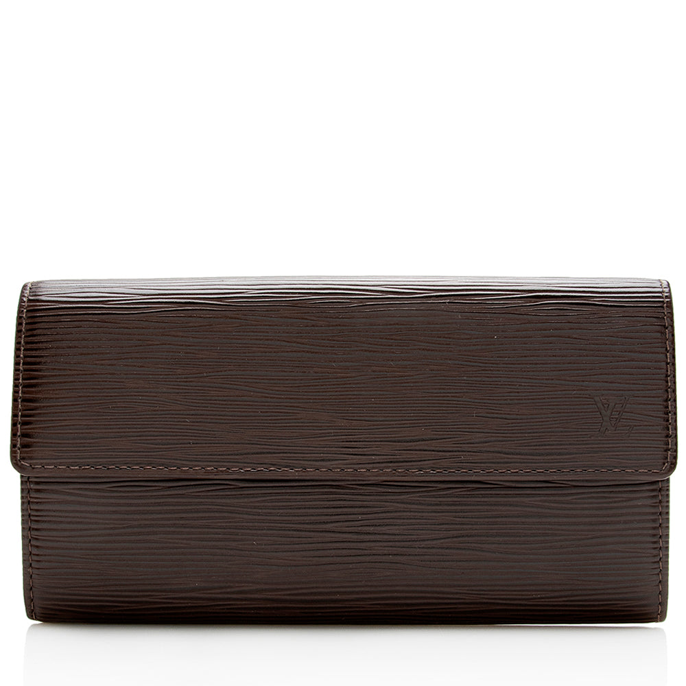 Louis Vuitton Vintage Epi Leather Porte Tresor International Wallet - FINAL SALE (SHF-15762)