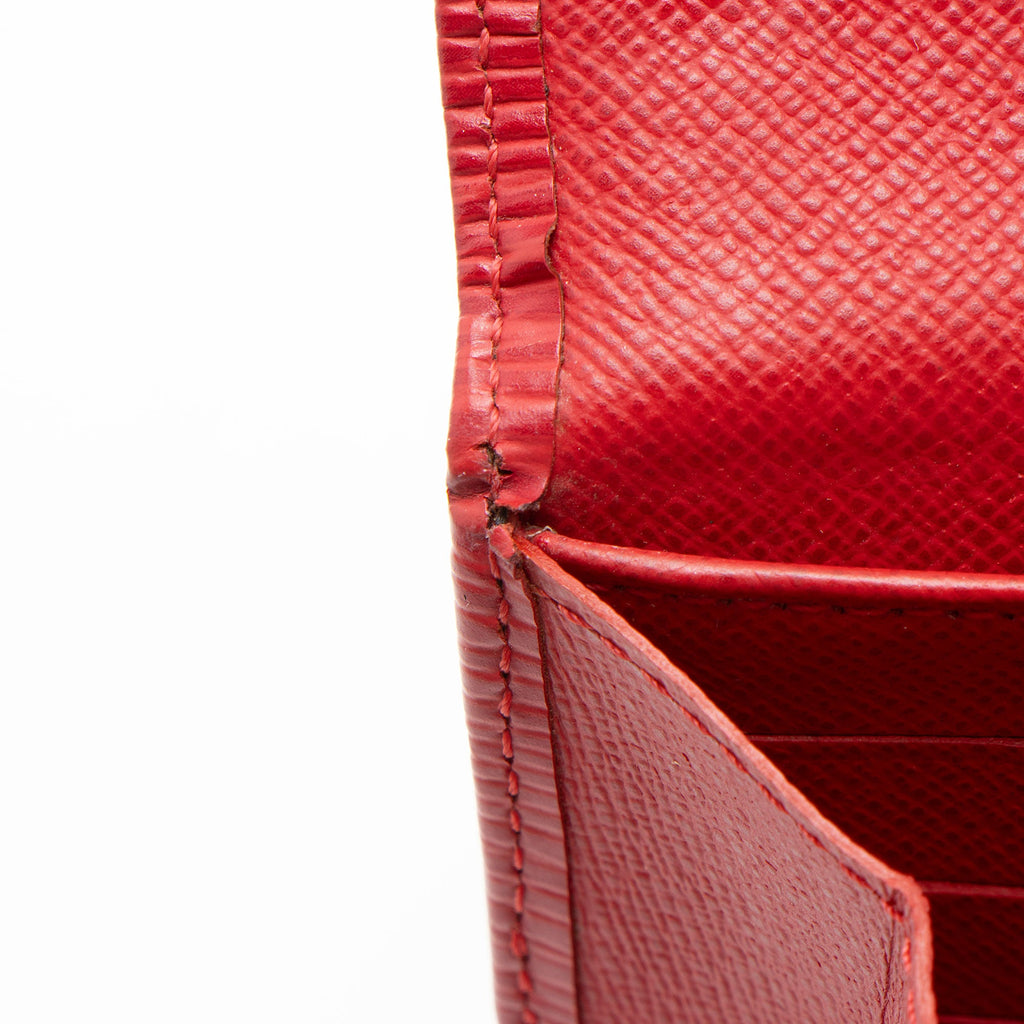 Louis Vuitton Vintage Epi Leather Sarah Wallet