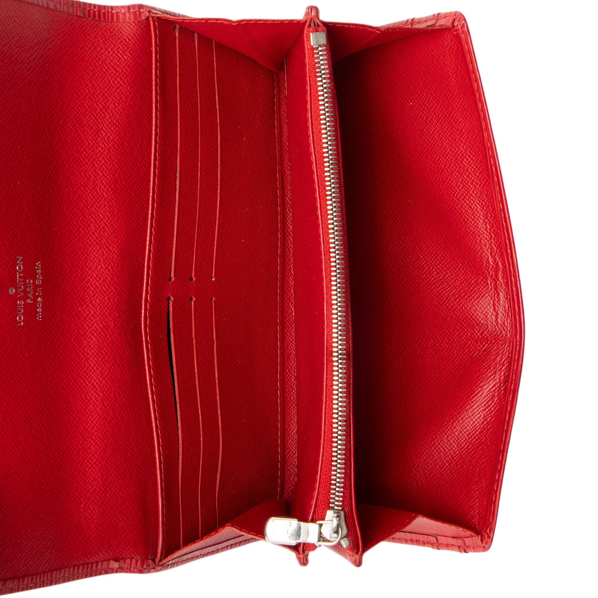 Louis Vuitton Vintage Epi Leather Sarah Wallet