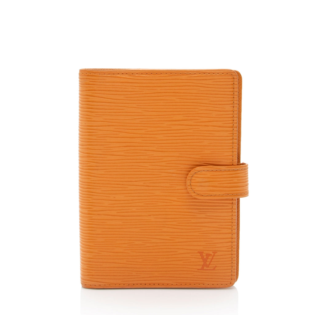 Louis Vuitton Vintage Epi Leather Small Agenda Cover (SHF-nN5ame)