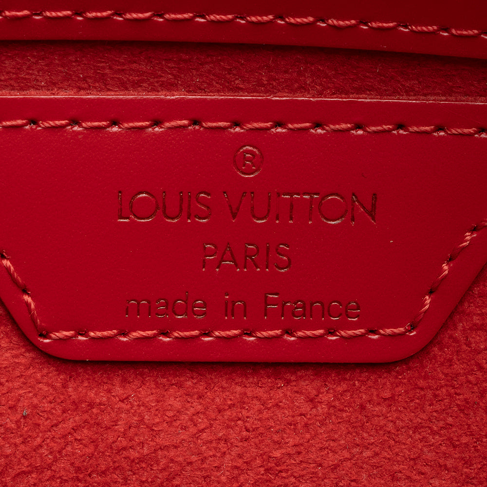 Louis Vuitton Vintage Epi Leather Soufflot Satchel (SHF-19406)