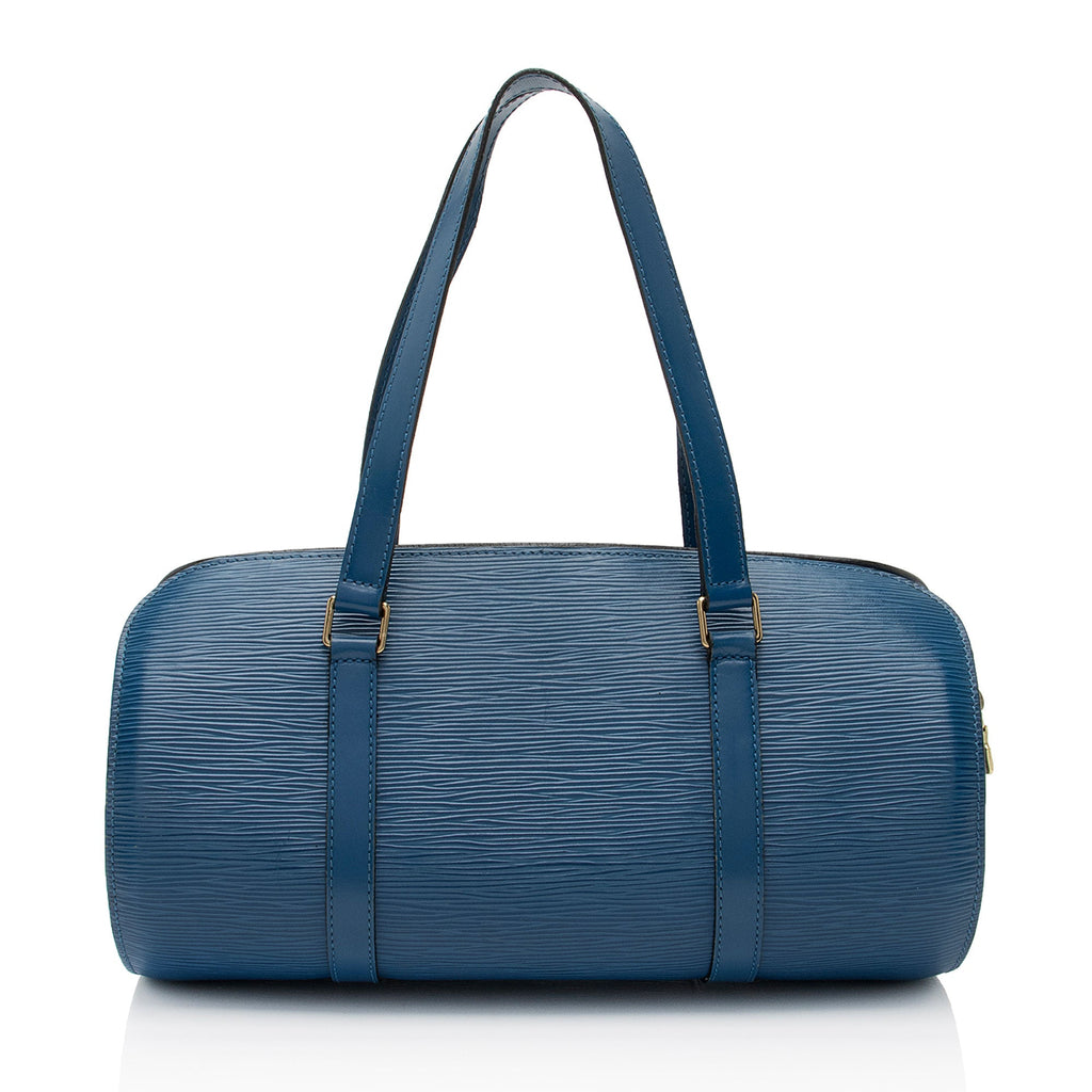 Louis Vuitton Vintage Epi Leather Soufflot Satchel (SHF-0WdfAj)
