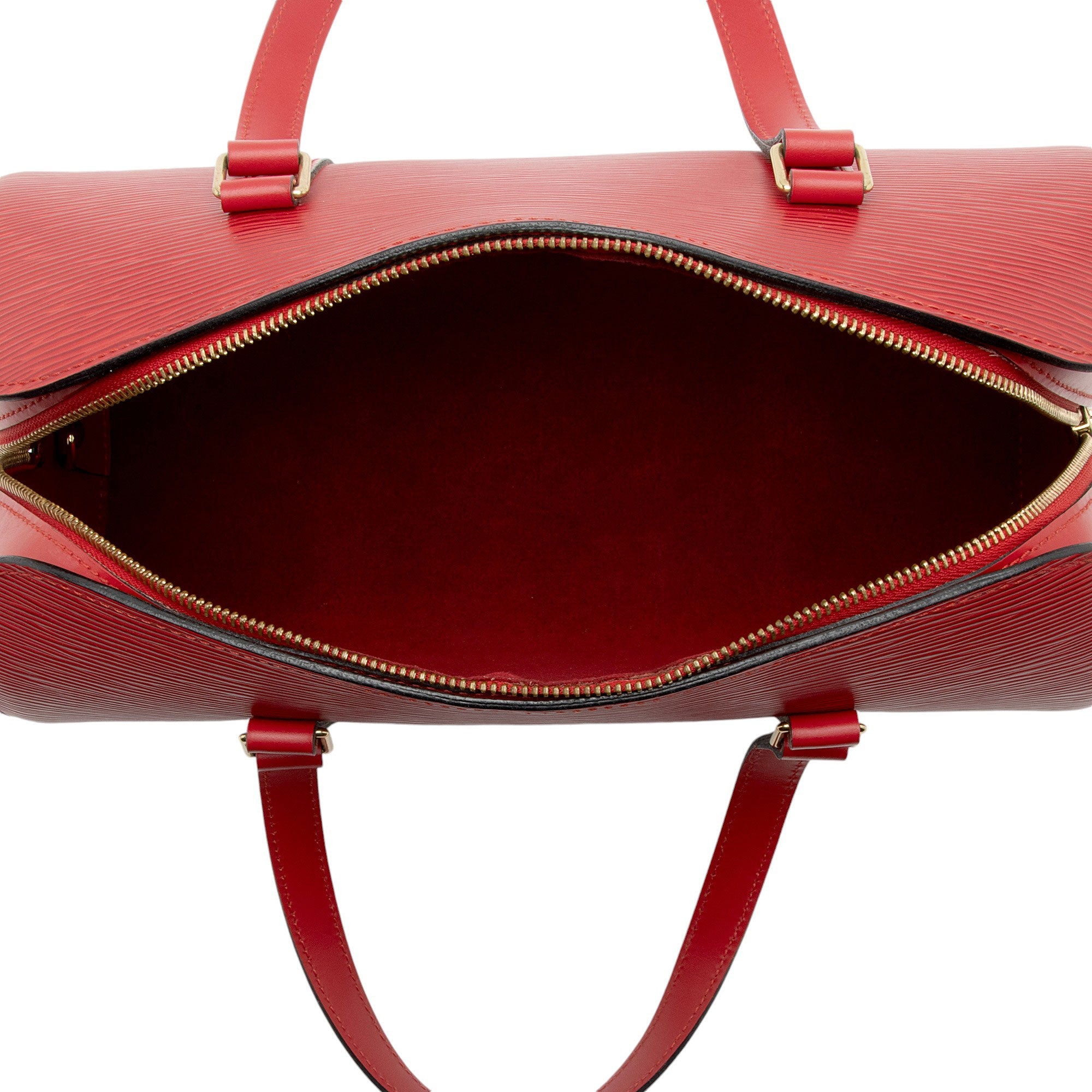 Louis Vuitton Vintage Epi Leather Soufflot Satchel (SHF-kYUSlM)