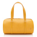 Louis Vuitton Vintage Epi Leather Soufflot Satchel