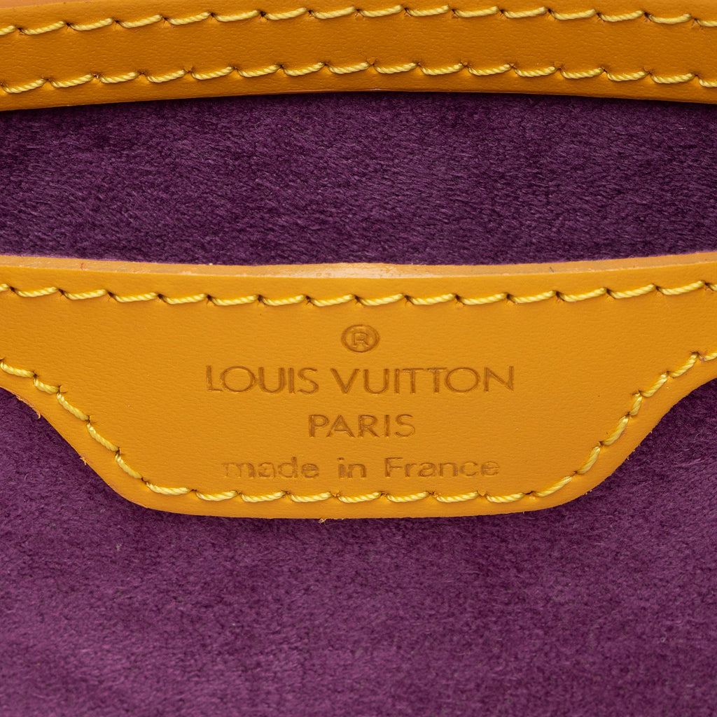 Louis Vuitton Vintage Epi Leather Soufflot Satchel