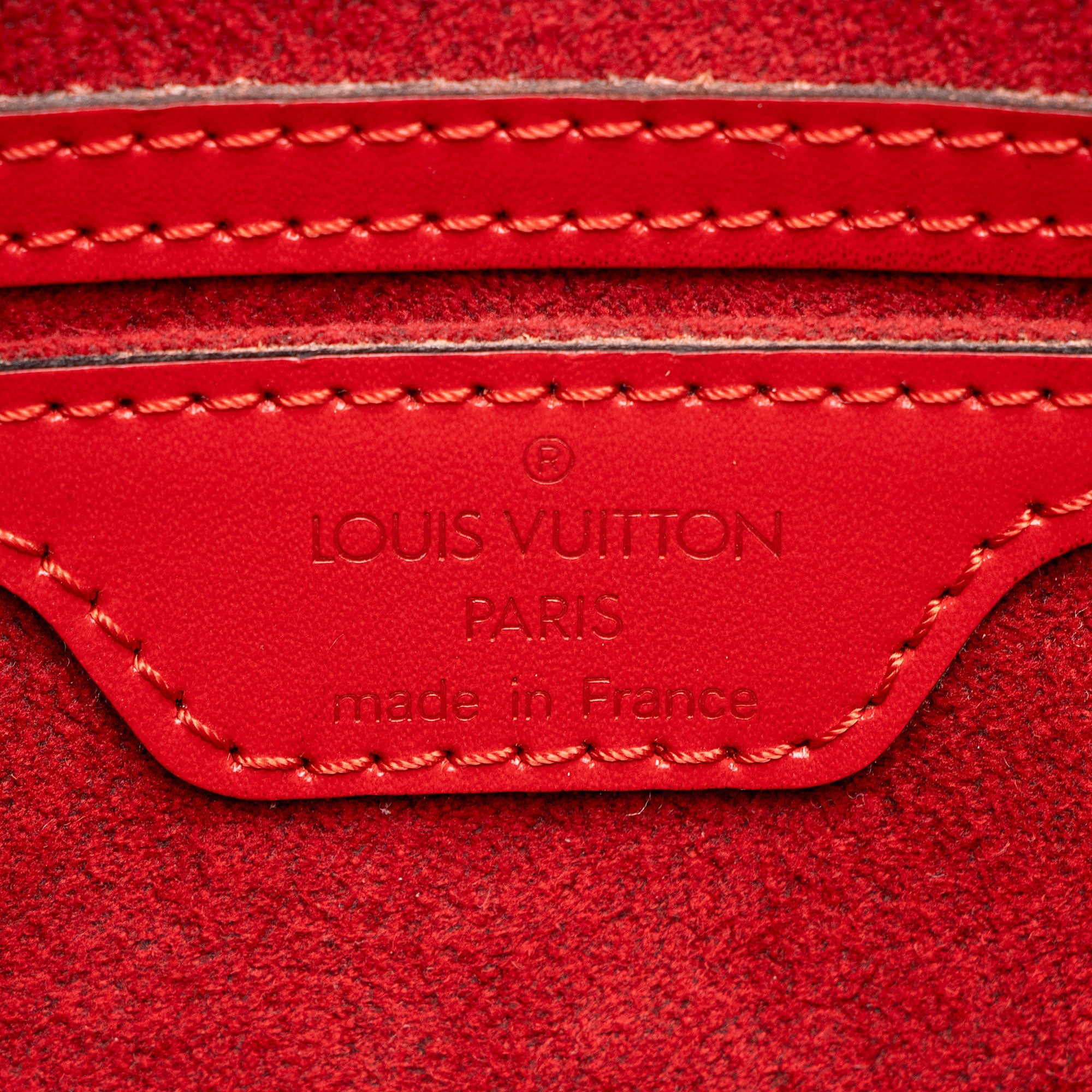 Louis Vuitton Vintage Epi Leather Soufflot Satchel