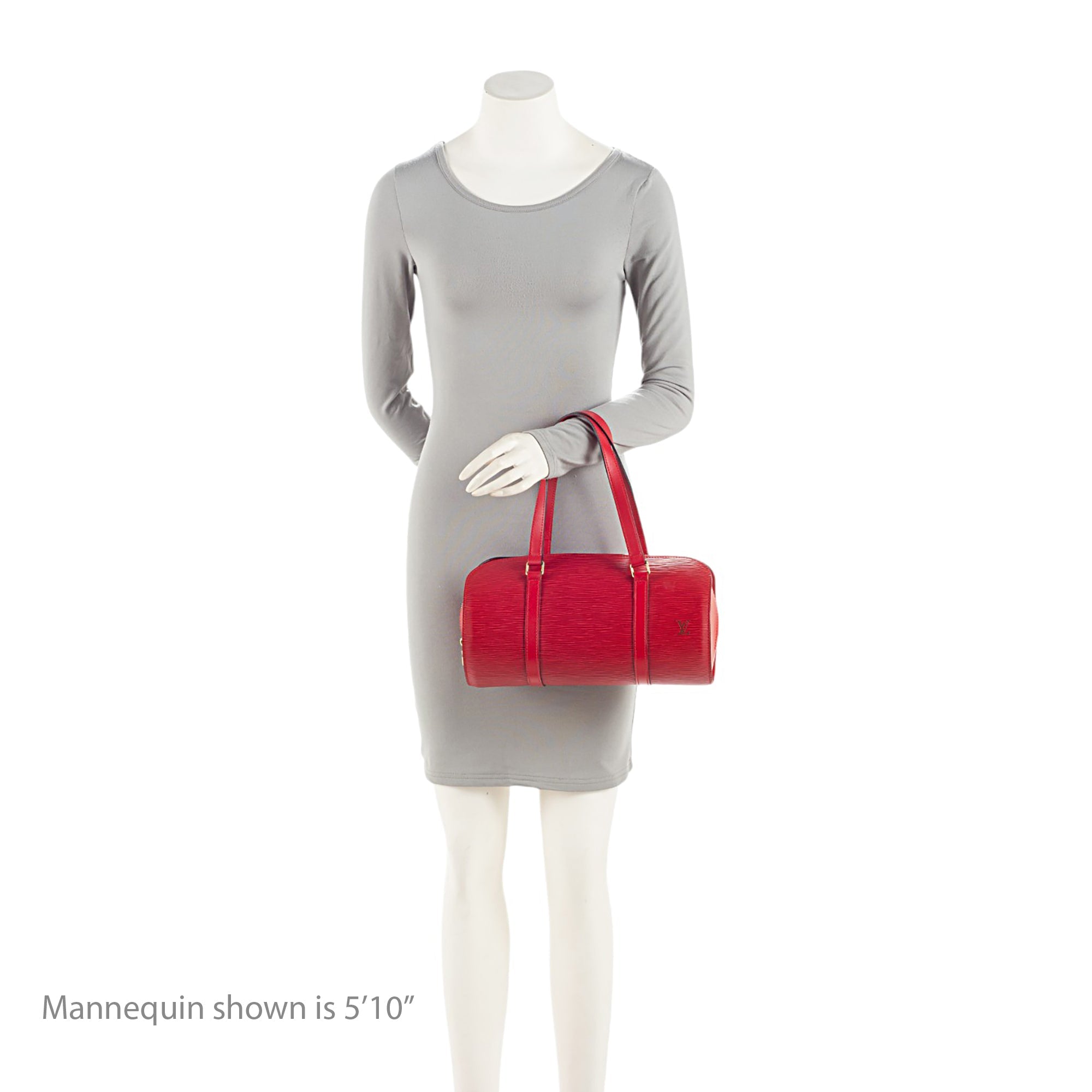 Louis Vuitton Vintage Epi Leather Soufflot Satchel