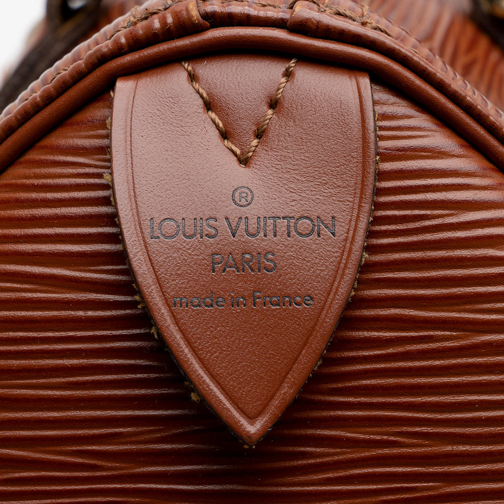 Louis Vuitton Vintage Epi Leather Speedy 25 Satchel (SHF-22188)