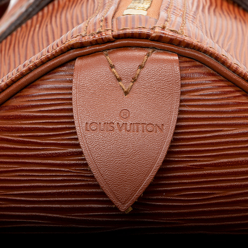 Louis Vuitton Vintage Epi Leather Speedy 30 Satchel (SHF-16337)