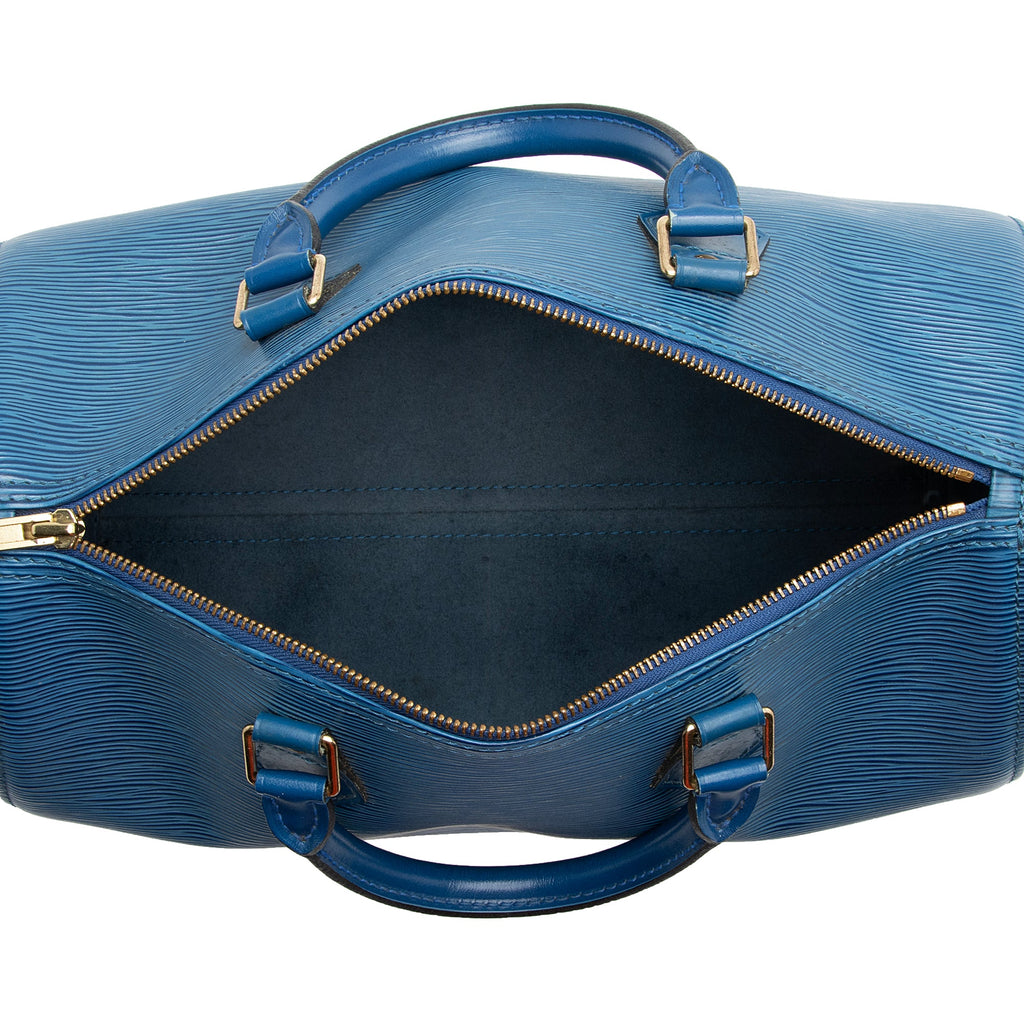 Louis Vuitton Vintage Epi Leather Speedy 30 Satchel (SHF-22620)