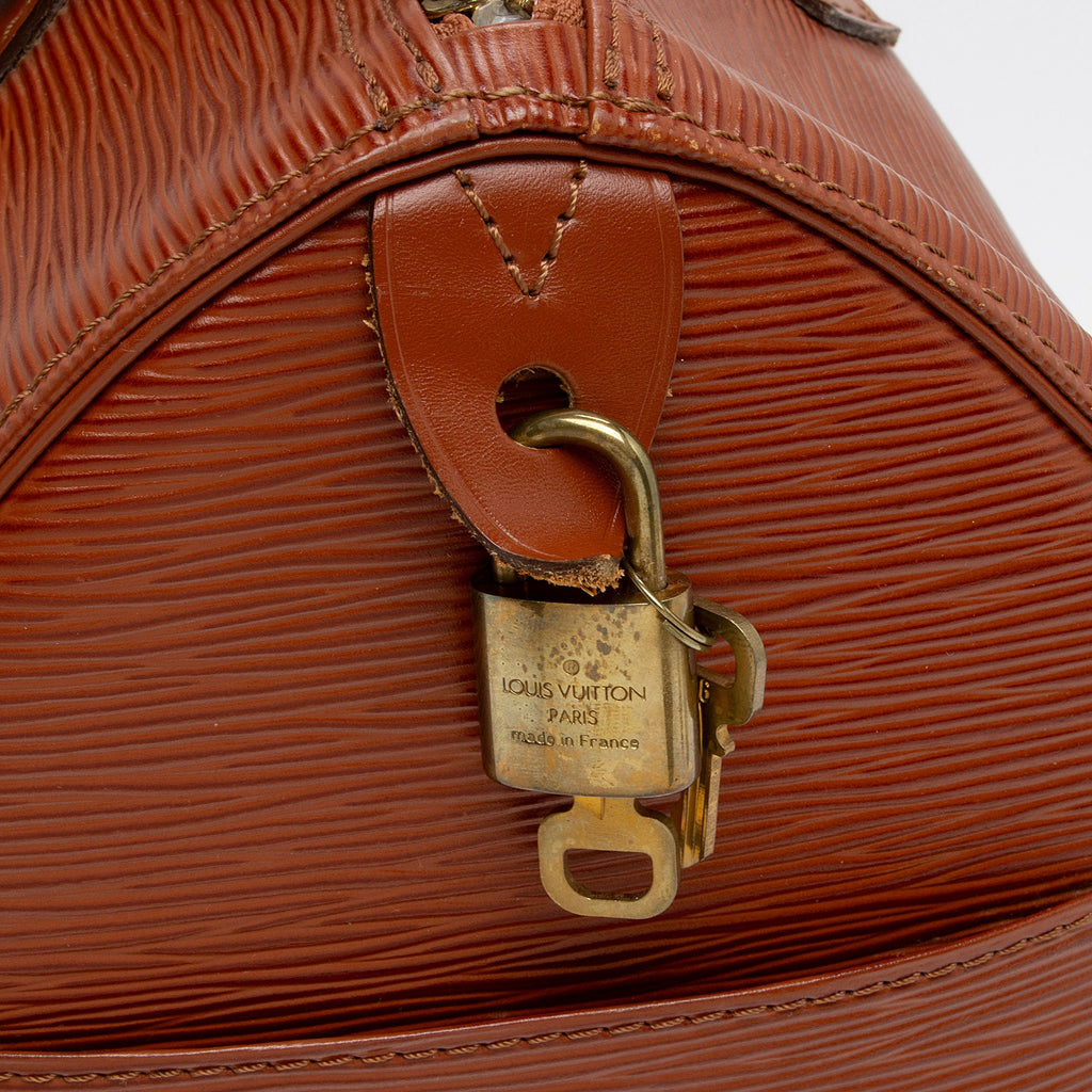Louis Vuitton Vintage Epi Leather Speedy 30 Satchel (SHF-ihPRBc)