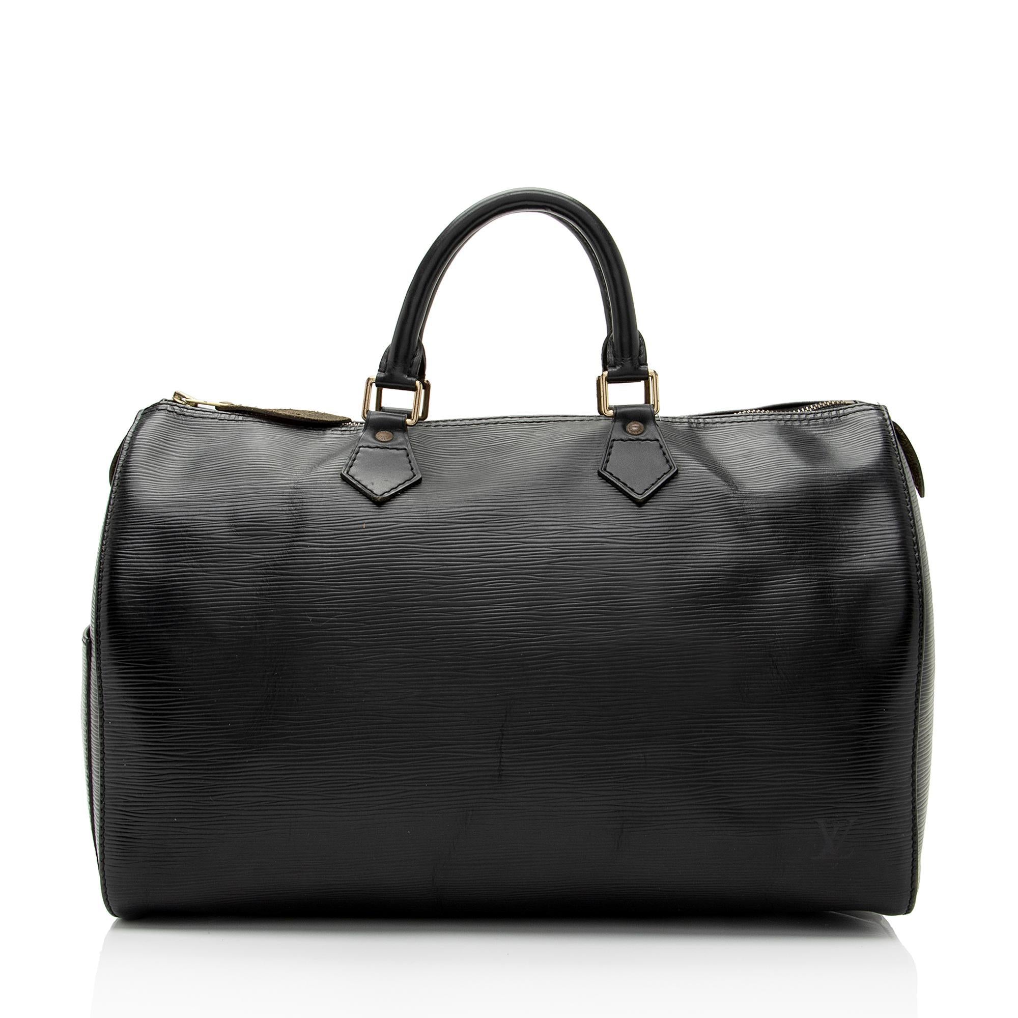 Louis Vuitton Vintage Epi Leather Speedy 35 Satchel - FINAL SALE (SHF-60IBul)