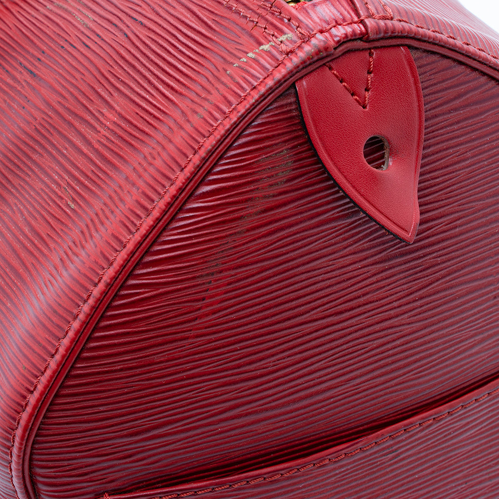 Louis Vuitton Vintage Epi Leather Speedy 35 Satchel - FINAL SALE (SHF-16757)