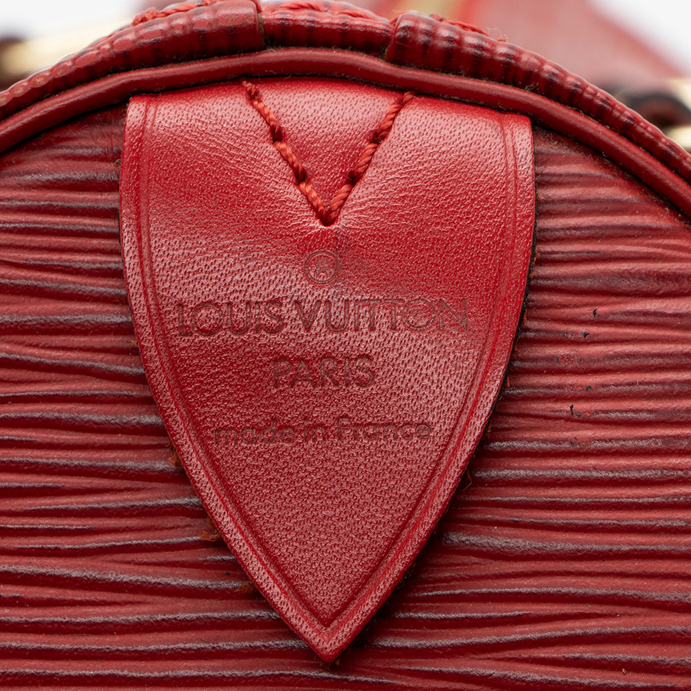 Louis Vuitton Vintage Epi Leather Speedy 35 Satchel - FINAL SALE (SHF-16757)