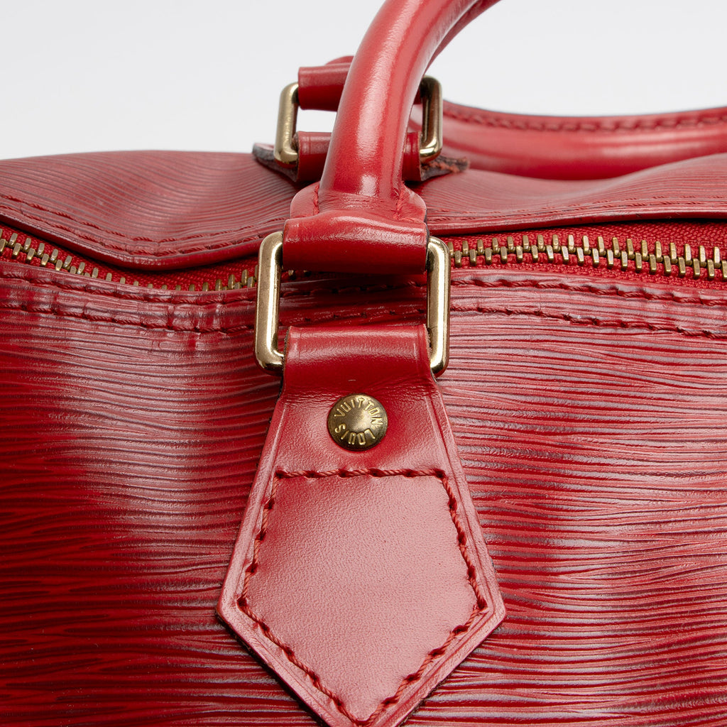 Louis Vuitton Vintage Epi Leather Speedy 35 Satchel (SHF-xBd5db)