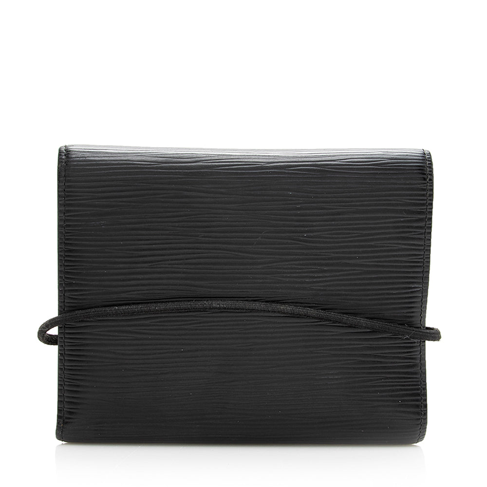 Louis Vuitton Vintage Epi Leather Trifold Wallet - FINAL SALE (SHF-20230)