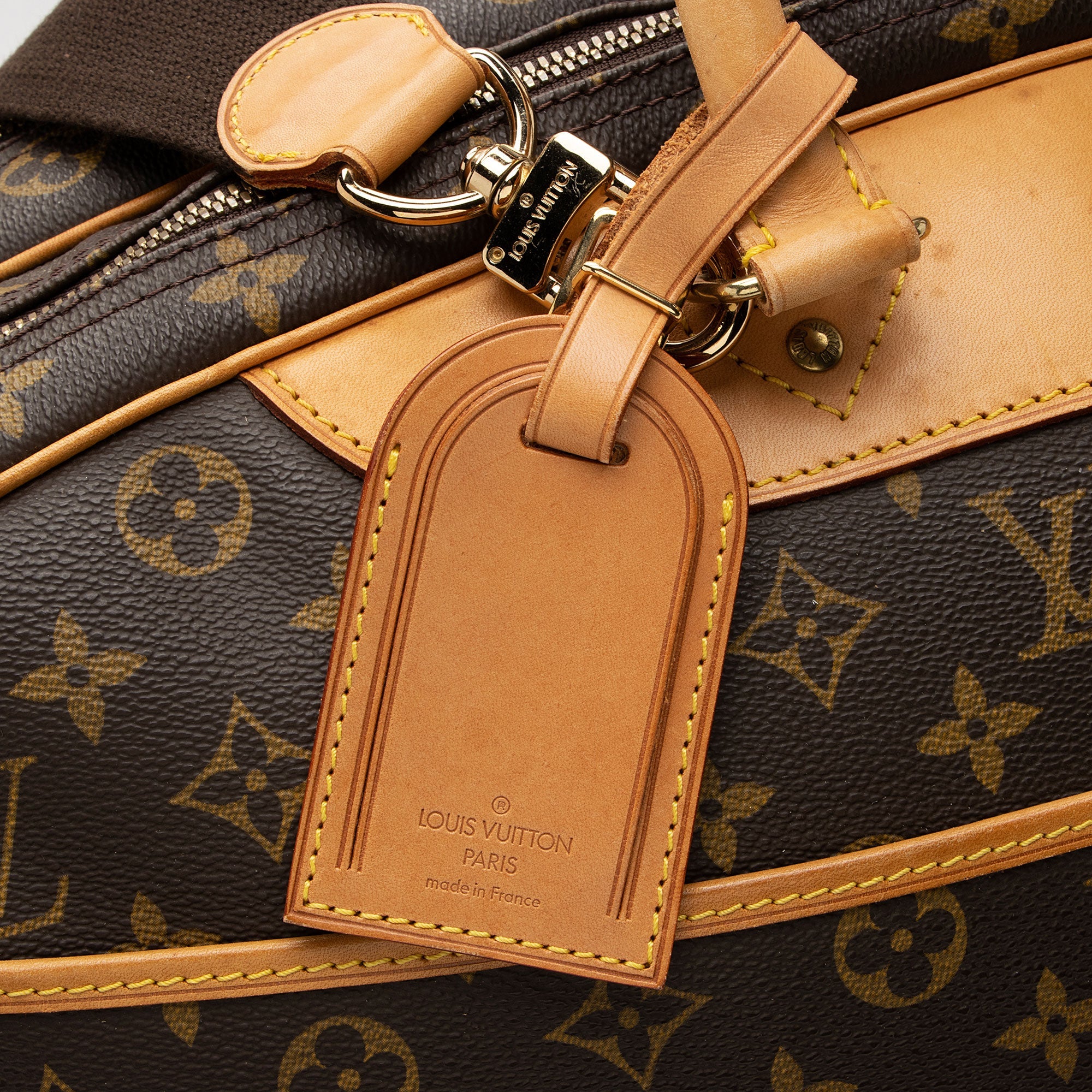 Louis Vuitton Vintage Monogram Canvas Alize 24 Heures Weekender (SHF-6SBvm7)