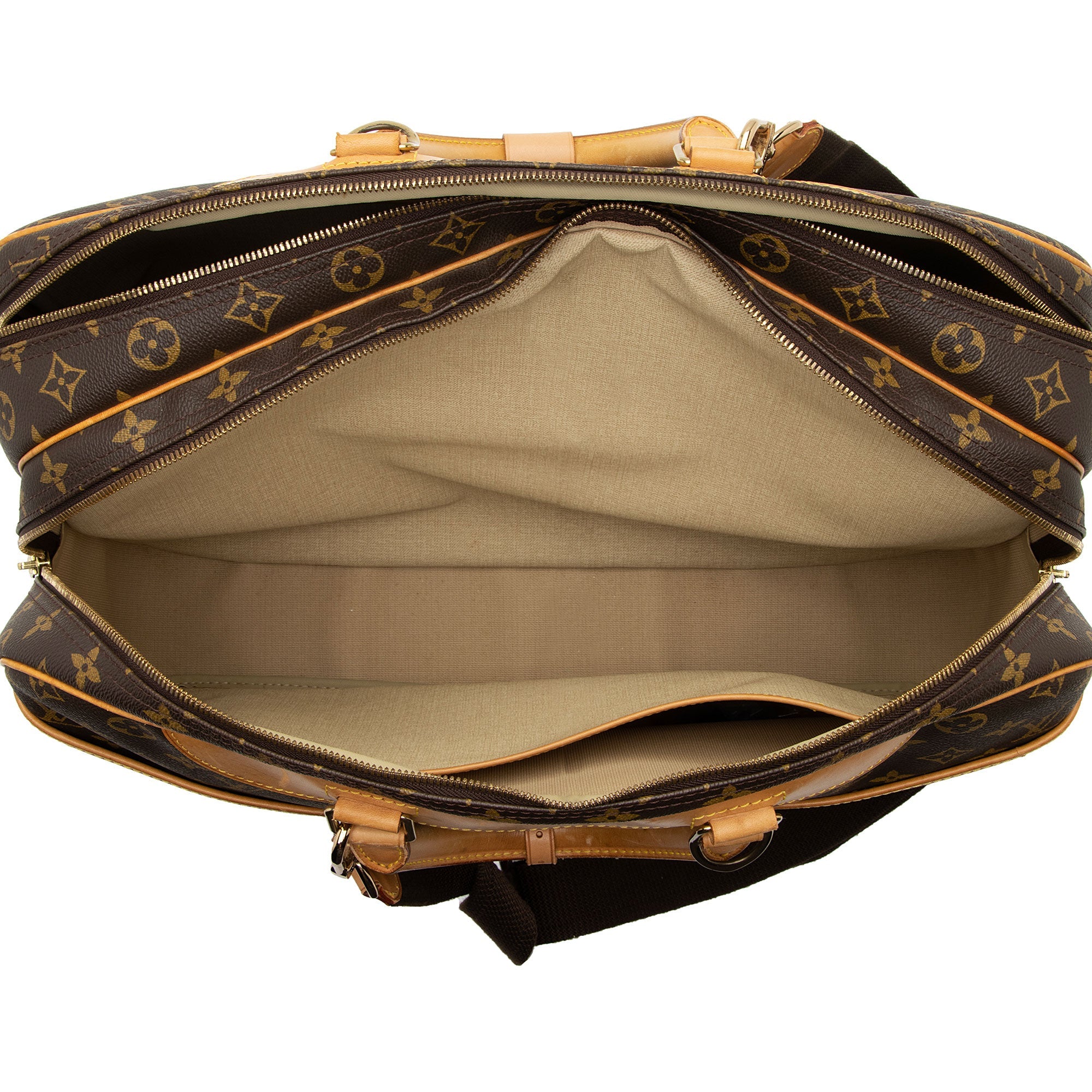 Louis Vuitton Vintage Monogram Canvas Alize 24 Heures Weekender (SHF-6SBvm7)
