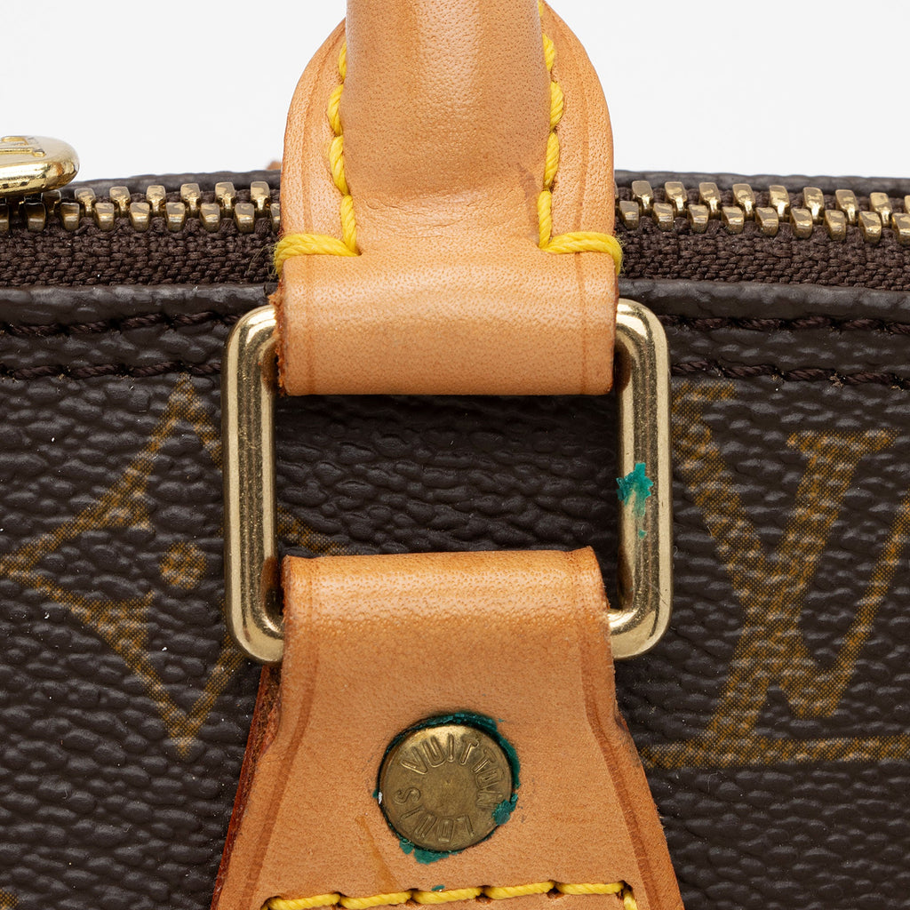 Louis Vuitton Vintage Monogram Canvas Alma PM Satchel (SHF-OnswEh)