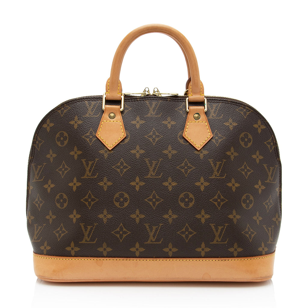 Louis Vuitton Vintage Monogram Canvas Alma PM Satchel (SHF-OnswEh)