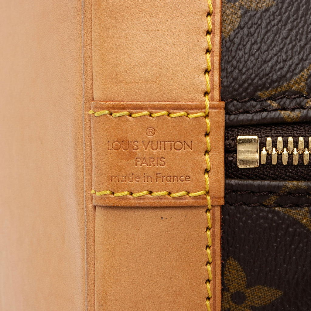 Louis Vuitton Vintage Monogram Canvas Alma PM Satchel (SHF-OnswEh)