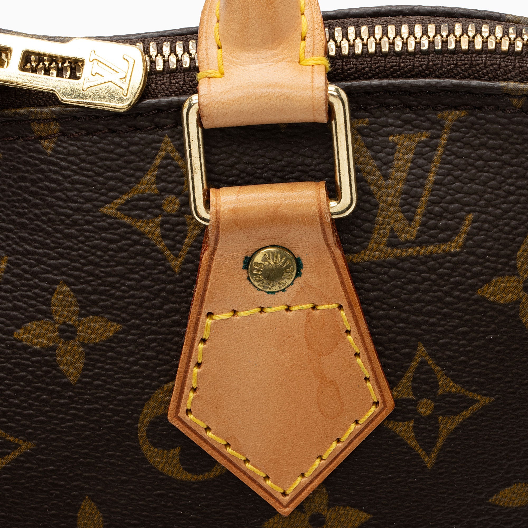 Louis Vuitton Vintage Monogram Canvas Alma PM Satchel (SHF-FlRNpk)
